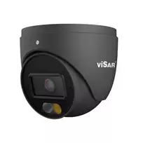 Visar Turret Pro IP vaizdo kamera 8MP 2.8mm Dual apšvietimas AI, juoda