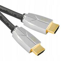 Kabel Przewód Hdmi 2.1 Z Ethernet 8K 4K 120Hz Uhd 48Gbps Hdr 3D Earc Pro 1M
