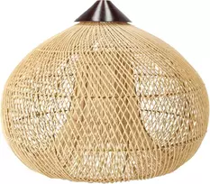 Pakabinamas šviestuvas Dekoratyvinė Rotango Pakabinama Lempa 50 cm (Natūralios Spalvos)