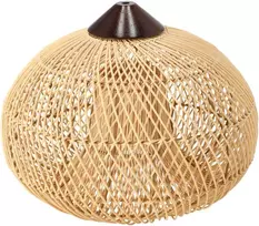 Pakabinamas šviestuvas Dekoratyvinė Rataninė Pakabinama Lempa 40 cm - Natūrali Spalva