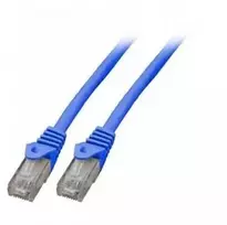 Mercodan Komutacinis kabelis CAT6 UTP, mėlynas, 10 m, be halogenų, 2x4xAWG24 LSZH, polietileninis maišelis, CCA, 10 m, Cat6, U/UTP (UTP), RJ-45, RJ-45, mėlynas