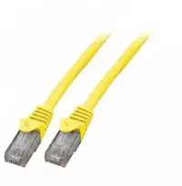 Mercodan Komutacinis kabelis KAT6 UTP, geltonas, 2,0 m, be halogenų, 2x4xAWG24 LSZH, polietileninis maišelis, CCA, 2 m, Cat6, U/UTP (UTP), RJ-45, RJ-45, geltonas