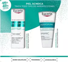 Eucerin Dermopure Triple Action Serum, 40 ml Set 2 Pieces