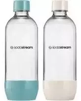 SodaStream JET butelis 2 x 1 l, mėlynas/smėlio