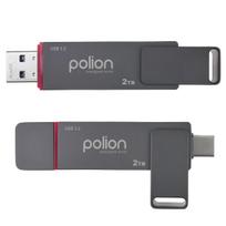 Pendrive 2Tb Usb-C Usb-A Ultra Szybki 560/520Mb/S Odczyt/Zapis