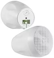 LUMI Lauko garsiakalbiai 20W, 4", 2 juostų, balti (pora)