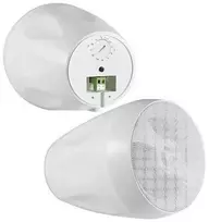 LUMI Lauko garsiakalbiai 40W, 6.5", 2 juostų, balti (pora)
