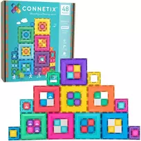 CONNETIX magnetinis konstruktorius - Bright Portal Pack 48d.