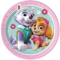 Talerzyki Paw Psi Patrol Skye I Everest 20Cm 8Szt.