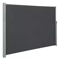Songmics Šoninė markizė, 200x400 cm, pilka