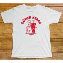 Doner Kebab T Shirt 925 Fast Food Meat Chef Restaurant Turkey Greece Pizza Gyros S įvairiaspalvis