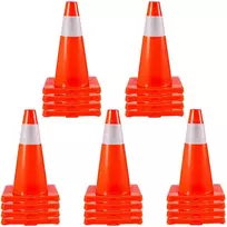 Vevor 20 vienetų kelių kūgio rinkinys iš PVC