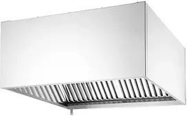 Hendi Prie sienos tvirtinamas gaubtas su absorberiu, prisukamas, PLIENAS 1205x1000x450 mm