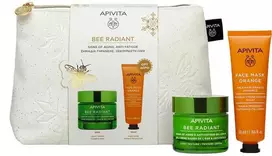 Apivita BEE RADIANT GEL-CREAM SIGNS OF AGING AND ANTI-FATIGUE SET 2 pcs