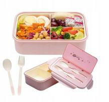 Śniadaniówka Szkoły Lunchbox Pracy Pojemnik Box Bento Z Zastawa Stołowa