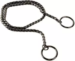Show Tech Gyvatės grandinėlė Anthracite – Elegantiška anglies spalvos metalinė parodų grandinėlė, 45 cm ilgio