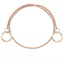 Show Tech Rose Gold gyvatės grandinėlė – Elegantiška 60cm ekraninė grandinėlė su poliruota apdaila