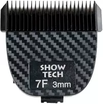 Show Tech 4in1 patobulinta Laguna ašmenų Nr. 7F – tiksli plieno pakeitimo galvutė, 3 mm pjovimo ilgis