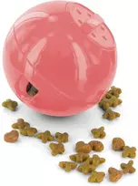„PetSafe SlimCat“ interaktyvus ėdalo dozatorius – šviesiai rožinis kačių skanėstų ir ėdalo dozatorius, lėtesnio valgymo skatinimui