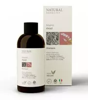 Natural Derma Pet Natural Derma Skirtas garbanotiems plaukams Coat Šampūnas šunims, blizgesiui ir apibrėžimui