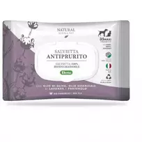 Natural Derma Pet drėgnos valymo servetėlės nuo niežėjimo, švelnios formulės