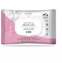 Natural Derma Pet drėgnos servetėlės švarai švelni formulė delikati priežiūra