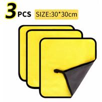 3/5/10Pcs Car Wash Microfiber Towel 30*30CM / 30*60cm Car Cleaning Drying Cloth Care Cloth Car Wash Towel Kitchen Towel