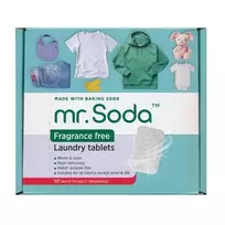 Soda Laundry tablets FRAGRANCE FREE 30 pcs x 25 g mr. Soda