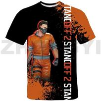 Bestseller in Summer3D Printed Standoff 2 T-shirts for Men Hip-Hop High Street Oversized Kids Casual Anime Short Sleeve 6XL