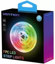 Vention RGB FPC LED šviesos juosta su 5V nuotolinio valdymo pultu, 2m