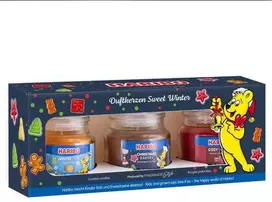 Haribo Duftkerzen Haribo žvakių rinkinys - Christmas Bakery, Winter Fun, Cozy Home - 3 x 85 g