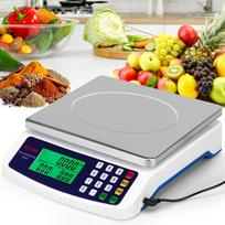 66lb/30kg Large Digital Kitchen Scale With LCD Display and Bread Scale Tare,Stainless Steel Platform,Food Weighing Scales For Store, Kitchen, balta