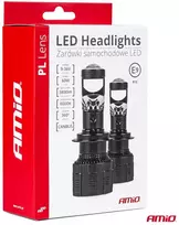 LED lemputes su lęšiu H7 9-36V