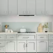 Virtuvės atbraila 2 pcs Balta 100 x 40 cm grūdintas stiklas