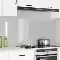 Virtuvės atbraila 2 pcs Skaidrus 70 x 60 cm grūdintas stiklas