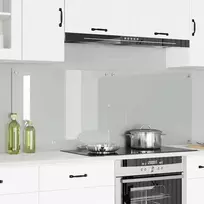 Virtuvės atbraila 2 pcs Skaidrus 80 x 60 cm grūdintas stiklas