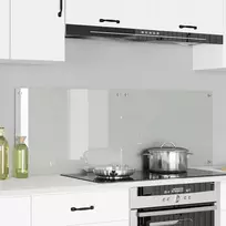 Virtuvės atbraila 2 pcs Skaidrus 70 x 50 cm grūdintas stiklas