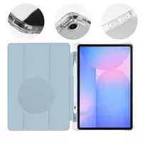 OBAL:ME MistyTab dėklas skirtas Samsung Galaxy Tab S10 Lite/S9/S9 FE/S10 FE Light Mėlyna