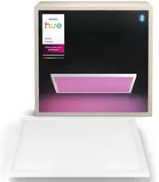 Lubinis šviestuvas Philips Hue Surimu Square Panel Light, 60 x 60 cm | 2000-6500 Hue Baltas Color Ambiance