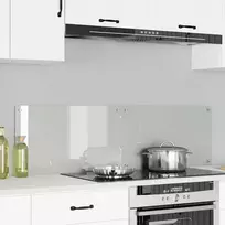 Virtuvės atbraila 2 pcs Skaidrus 70 x 40 cm grūdintas stiklas