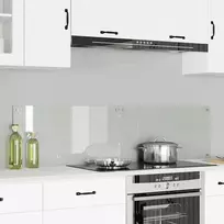 Virtuvės atbraila 2 pcs Skaidrus 80 x 40 cm grūdintas stiklas