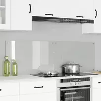 Virtuvės atbraila 2 pcs Skaidrus 80 x 50 cm grūdintas stiklas