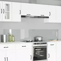 Virtuvės atbraila 2 pcs Skaidrus 110 x 40 cm grūdintas stiklas