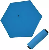 Doppler Folding Umbrella Fiber Mini Compact Uni Electric Mėlyna 71026304