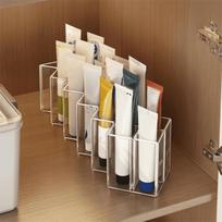 Fish-Shaped Ointment Organizer Box Multi-Grid Cosmetics Storage Rack  Vanity Organization 16 grids