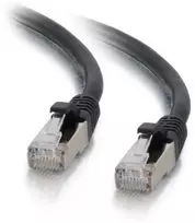 Mercodan 371918010, 1 m, Cat6a, S/FTP (S-STP), RJ-45, RJ-45, juodas
