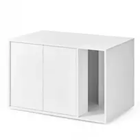Songmics Kačių spintelė su stumdomomis durimis 80x50x50 cm