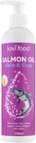 Lovi Food Pure Salmon Oil – Omega-3 EPA DHA papildas, 250 ml butelis
