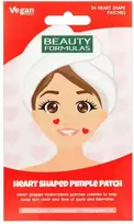 Beauty Formulas Širdelės formos hidrogelio pleistrai nuo spuogų odos trūkumams širdies formos, 24 vnt.