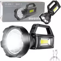 Lean COB LED prožektorius su įkraunama baterija ir galia